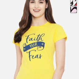 Dreambe Women Typography Printed T-shirt-picture-36