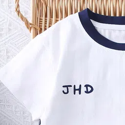 StyleCast x Revolte Boys Printed Round Neck T-shirt with Shorts image 4