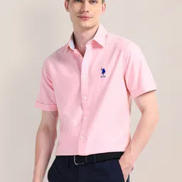 U.S. Polo Assn. Men Classic Opaque Casual Shirt-picture-19