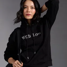 20Dresses Women Embellished Hooded Sweatshirt-image-5