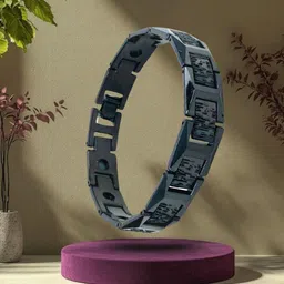 RKB Sales 18k Gold-Plated Stainless Steel Wraparound Bracelet-picture-38