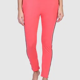 PROTEENS Women Cotton Mid-Rise Lounge Pants-image-88