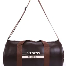 fit focus 20 L Gym Duffel Bag - BEST IN CLASS BASIC DUFFLE SPORTS AND GYM |IDEAL FOR ALL - Brown image 2
