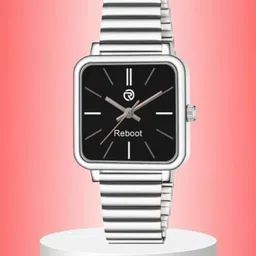 REBOOT Men Rectangular Dial & Stainless Steel Bracelet Style Straps Analogue Regular Watch-picture-14