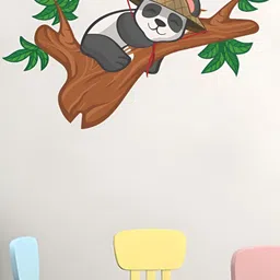 LANSTICK Tree with panda wallsticker-image-49