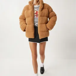 Happiness istanbul Stand Collar Lightweight Puffer Jacket-picture-16