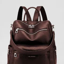 truearch Women Textured Ergonomic Backpack-picture-30