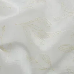 Deco Window White Set of 2 Sheer Door Curtain image 2