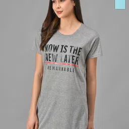 Christy World Typography Printed Pack Of 2 Round Neck Cotton T-shirts-image-85