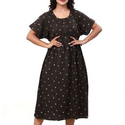 NIGHTFAB Women Stylish Alpine Maxi Nightdress-picture-31