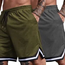 culish Men High-Rise Training or Gym Sports Shorts-picture-17
