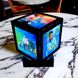 customized Revolving Wall Shadow Photo Frame Table Lamp-image-27