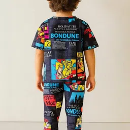 Sagar Impex Boys Printed T-shirt with Trousers image 4