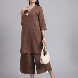Angkor Women Pure Cotton Kurta Sets-image-42