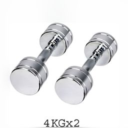 HackerX 2 Pieces Fixed Weight Steel Dumbbells - 4 kg Each-picture-22