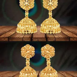VIVASTRI Women Gold-Plated Alloy Earrings-picture-37