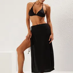 Trendyol Beaded Detail Swim Cover Up Bottom-picture-16