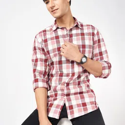 BYFORD by Pantaloons Men Slim Fit Opaque Casual Shirt-picture-18