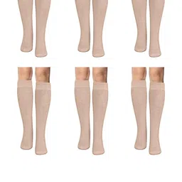 MUKHAKSH Kids Beige Socks-image-31