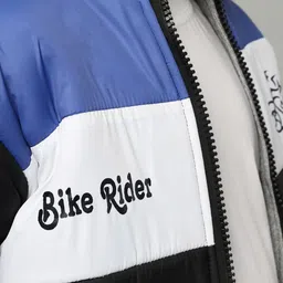 TRENDY WORLD Boys Colourblocked Polyester Open Front Jacket image 5