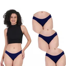 ORLIZEA Pack of 3 Women Low-Rise Cotton Blend Thongs-picture-10