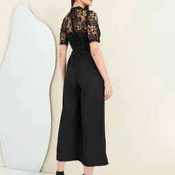Miss Chase Women Self Design Basic Jumpsuit image 3