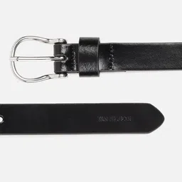 van heusen Women Black Genuine Leather Belt image 4
