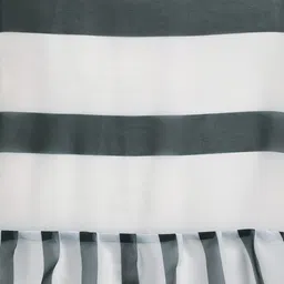 Mitera Striped Ruffles Saree image 3