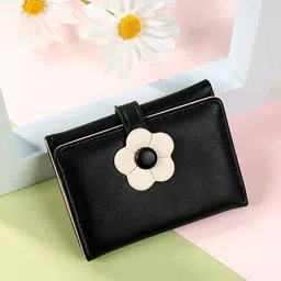 VALERIE Women Floral Printed PU Three Fold Wallet-picture-27