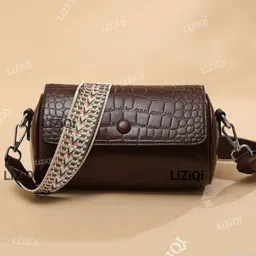 Brown Women Sling Bag Stylish Trendy Branded Black Sling bag for women | Black Side Bags for girls-image-23