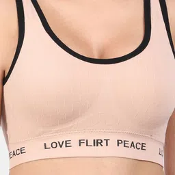 Amour Secret Pack Of 2 Lightly Padded Non-Wired Anti Odour Full Coverage Sports Bra image 2