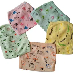 stakipo New Born Baby Hosiery Cotton Nappies (Langot) Single Layer (Free Size - 5) image 1