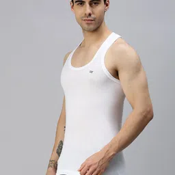 lux cozi Pack of 5 (Pack of 5) Men Vest image 5