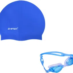 shifter SWIMMING GOGGLE, SWIMMING CAP COMBO KIT SET,PREMIUM SILICONE ANTI SLIP CAP Swimming Kit-picture-26