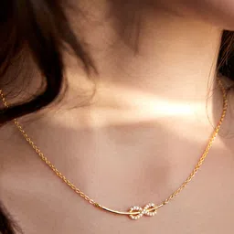 AIKA BY MINUTIAE Gold-Plated Brass Chain image 3
