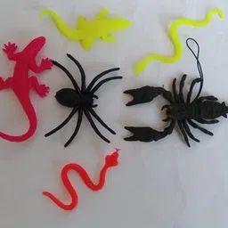 vedy Wildlife Jungle Rubber Animal Toys Set for Kids - Snake, Lizard, Scorpion gang toys Gag Toy-picture-10
