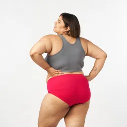 bigtees Pack of 2 Women Hipster Pink, Black Panty image 2