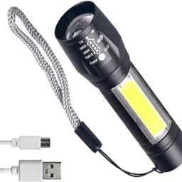 Mini torch Zoomable Mini Flashlight 3 Light Mode for Camping Hiking Torch_0227 Torch-image-6