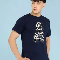 BRAWNY BATTLER Typography Printed Short Sleeves Pure Cotton T-shirt image 2