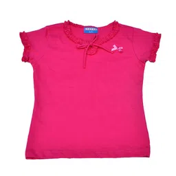 CLEVER Girls Pack Of 2 Round Neck Regular Top image 4