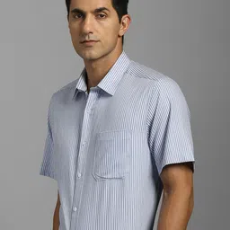 Louis Philippe Men Striped Formal Shirt image 3