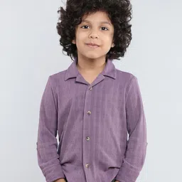 taffykids Boys Comfort Opaque Striped Casual Shirt-picture-39