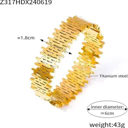 HOUSEOFTRENDZZ Unisex Stainless Steel Charm Bracelet image 4