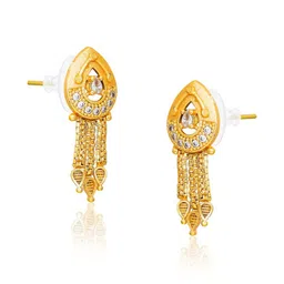 Luv Fashion Teardrop Shaped Drop Earrings image 2