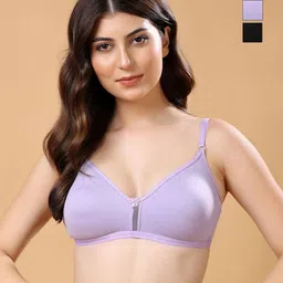 Cotton Opera Pack Of 2 Medium Coverage Bra-picture-26