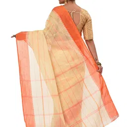 DipDiya Woven Design Pure Cotton Taant Saree image 2