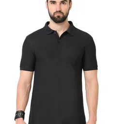 ECOLINE Clothing Men Antimicrobial Solid Polo Collar T-shirt-picture-14