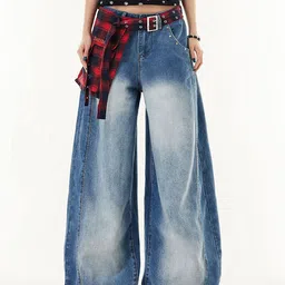 LULU & SKY Women Mid-Rise Heavy Fade Jeans-picture-41