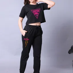 Lazy Lush Printed Pure Cotton Top & Joggers-picture-19