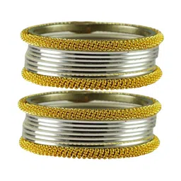 Vidhya Kangan Set Of 12 Gold-Plated Plus-Size Bangle-picture-35